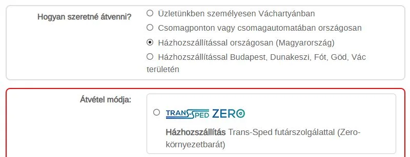 Csomagolásmentes, környezetbarát szállítás