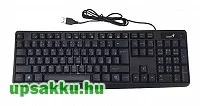   Genius KB-117 vezetékes billentyűzet fekete (magyar, USB, fekete)
